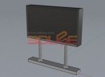 대형전광표지판 도로 전광판/라이노 3d 소스